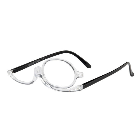 Clear Rhinestone Makeup Magnifying Glasses