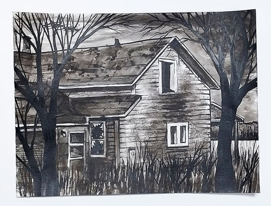 "Forgotten House, Broken Window" by Dan Herro
