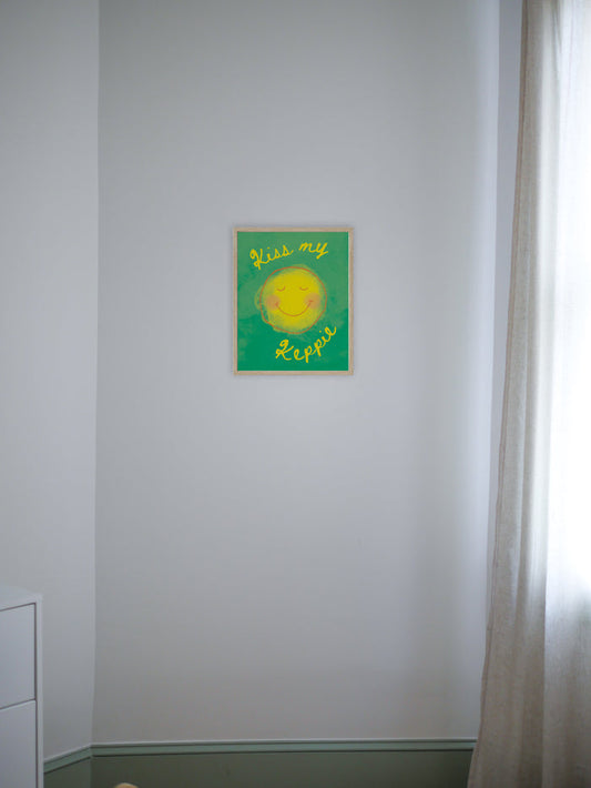 "Kiss My Keppie" Framed Print
