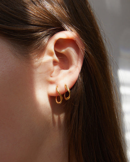 Link Earrings |  Gold - Available Now
