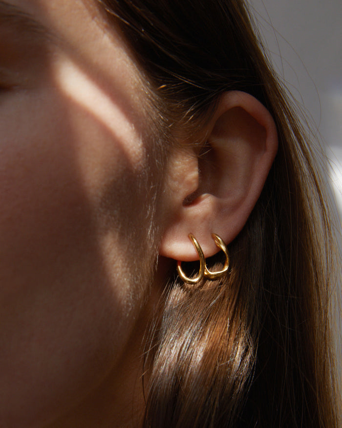 Link Earrings |  Gold - Available Now
