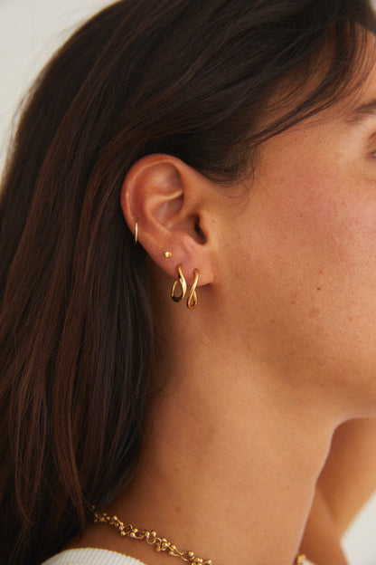 Link Earrings |  Gold - Available Now