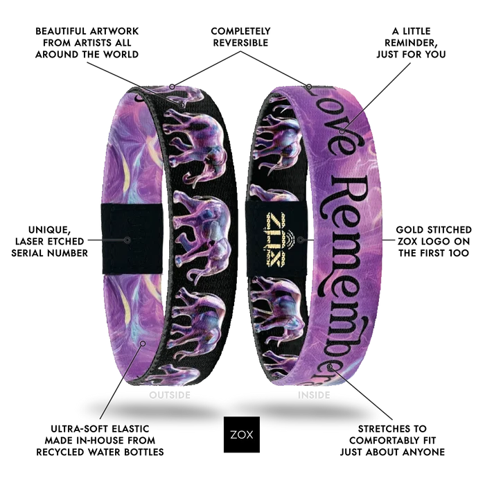 Love Remembers Alzheimer's Bracelet