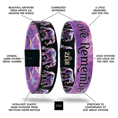 Love Remembers Alzheimer's Bracelet