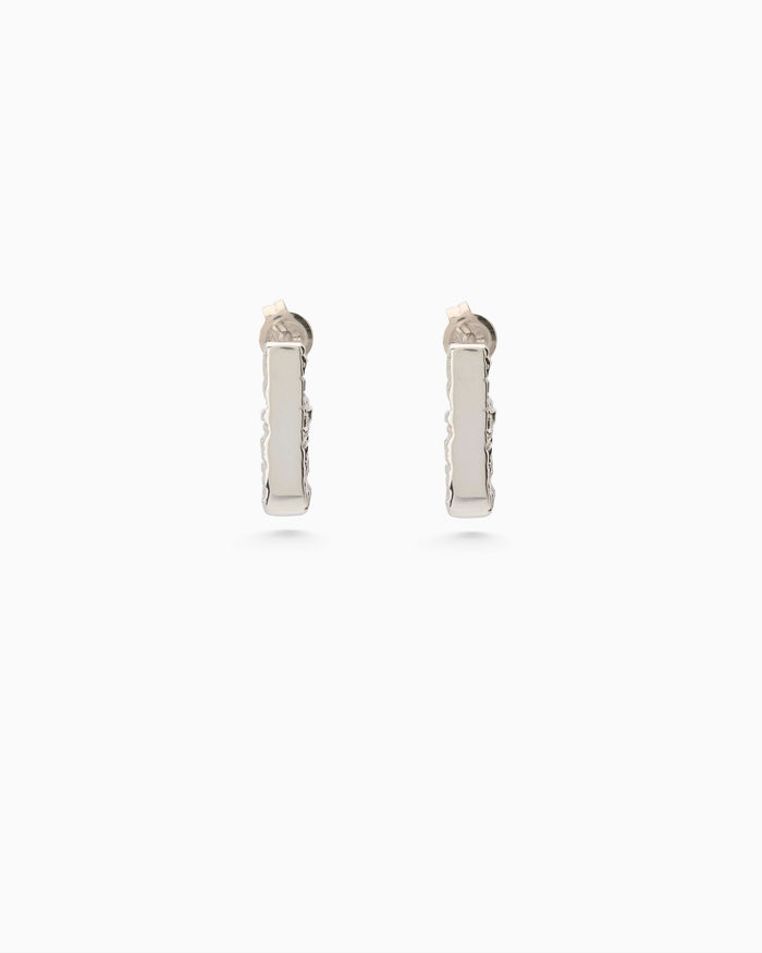 Mini Ember Earring | Silver