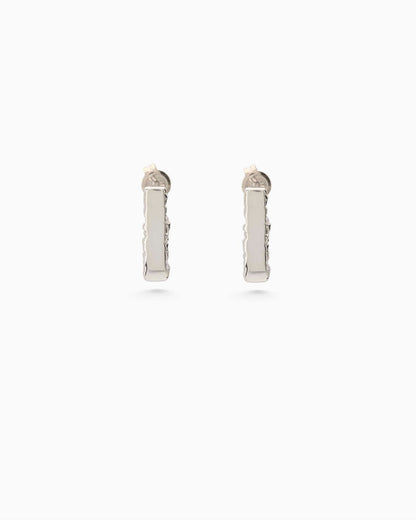 Mini Ember Earring | Silver