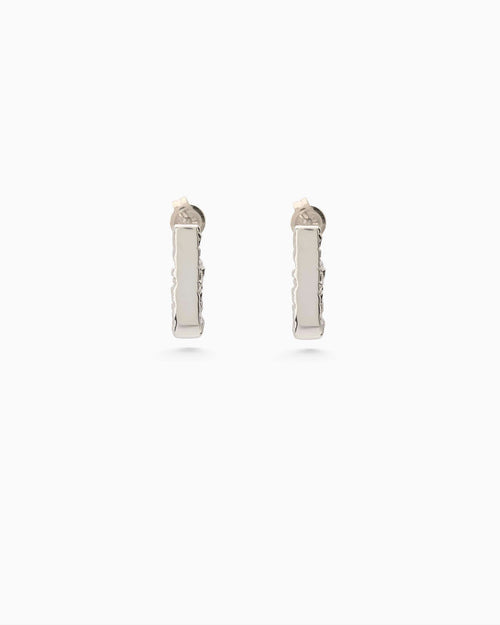Mini Ember Earring | Silver