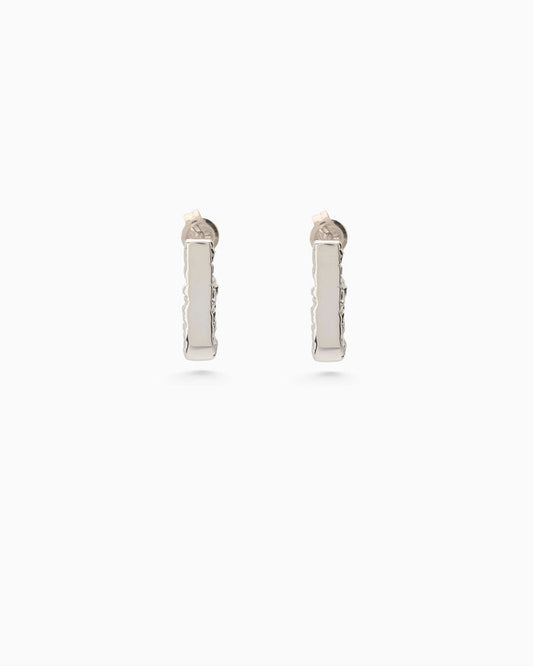 Mini Ember Earring | Silver