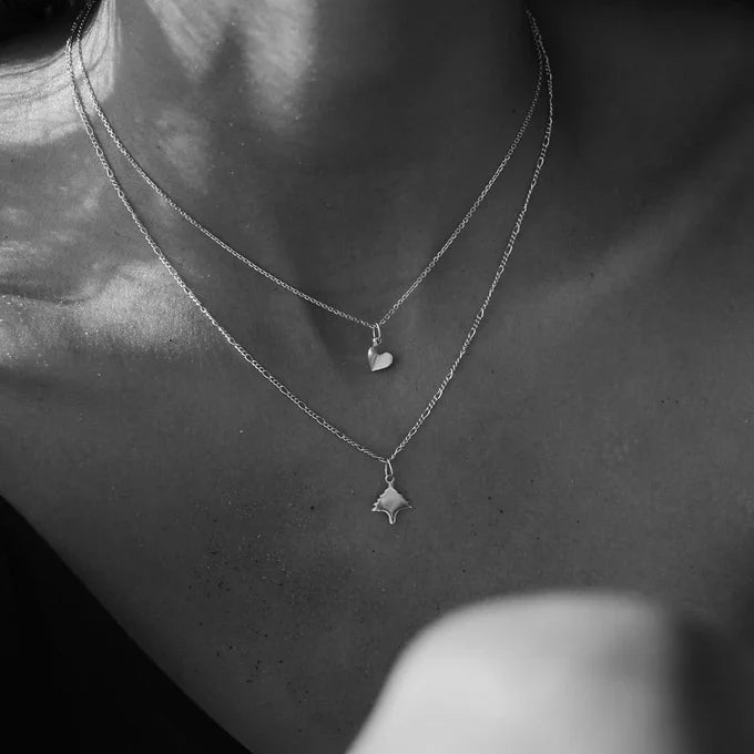 Open Heart Charm | Rose Gold
