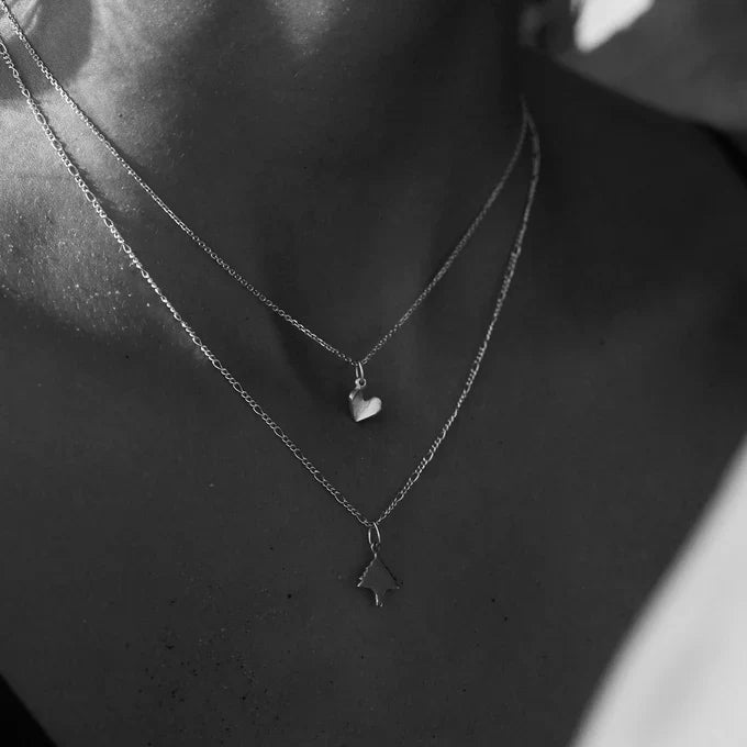 Open Heart Charm | Rose Gold