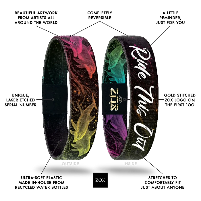 Ride This Out Dolphin Bracelet