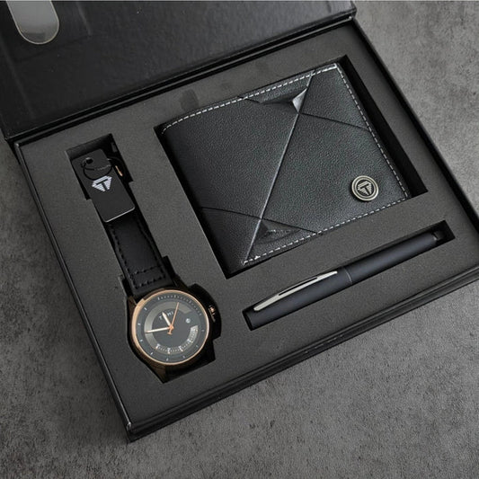 TOMI S8 Series T-099 Gift Set Watch With Wallet And Pen
