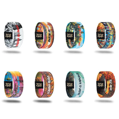 Showing the inside of each band