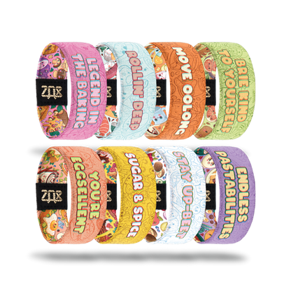 Inside of each 8 wristbands