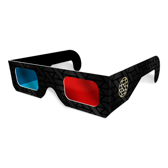 3d glasses that come with the box.