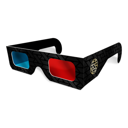3d glasses that come with the box.